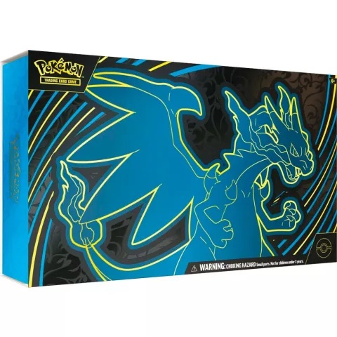 Coleção Ultra Premium Mega-Charizard X do Jogo de Cartas Pokémon