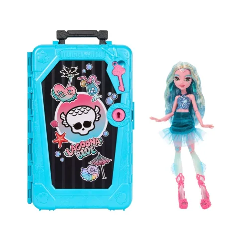 Descobre a Boneca Lagoona Blue Skulltimate Secrets Série 7 Monster High da Mattel