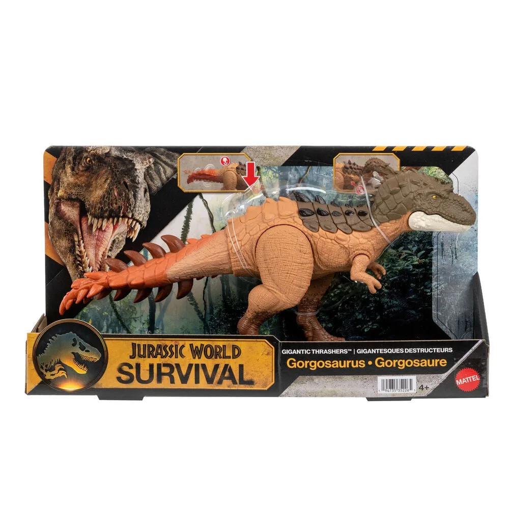 Dois ataques e uma evolução: o Gorgossauro Grandes Embestidas da Mattel
