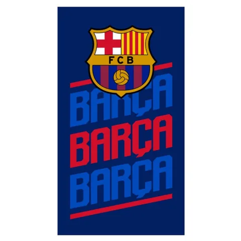Toalha de microfibra FC Barcelona com 70 x 140 cm