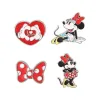 Personaliza os teus acessórios com o Set 4 Pins Minnie Mouse Disney