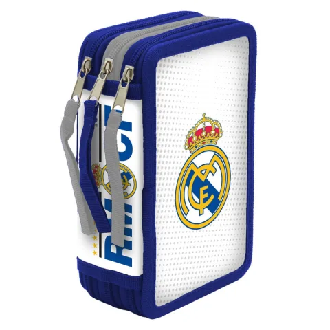 Estojo triplo Real Madrid com 39 peças