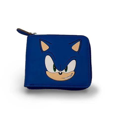 Carteira do Sonic em formato compacto