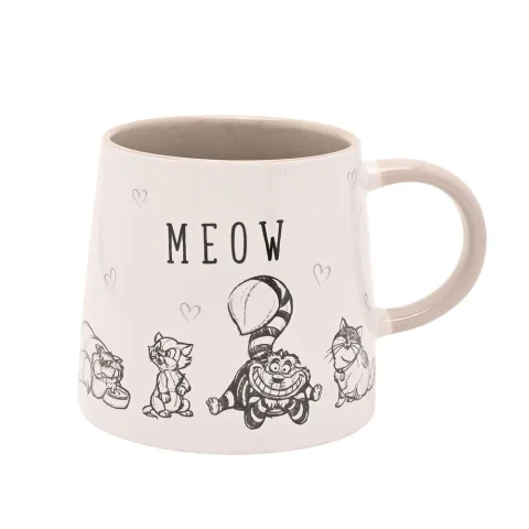 Caneca Meow Cats & Dogs Os Aristogatas Disney da Widdop & Co. Em cerâmica