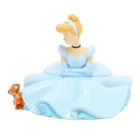Poupa com estilo com o Mealheiro de Resina Cinderela Disney da Widdop & Co. Figura de 15 cm com ranhura discreta no vestido. Ideal para fãs e coleções. Descobre!