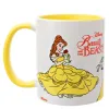 Caneca de cerâmica com 325 ml da Bela de A Bela e o Monstro