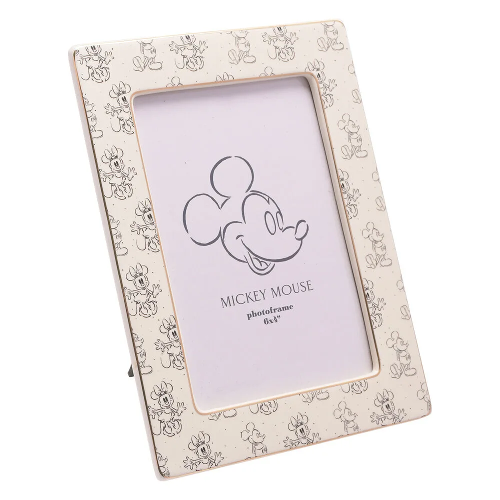 Moldura de Fotografias Mickey e Minnie Disney em Cerâmica - Image 2
