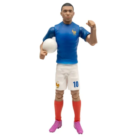 Celebra a Seleção Francesa com a figura articulada de Mbappé