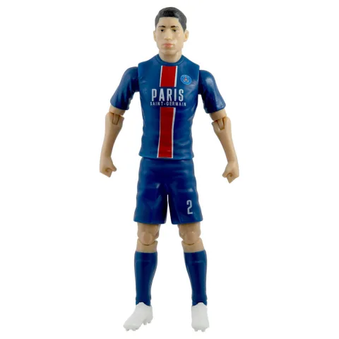 Junta à coleção a figura de ação de Hakimi do Paris Saint-Germain