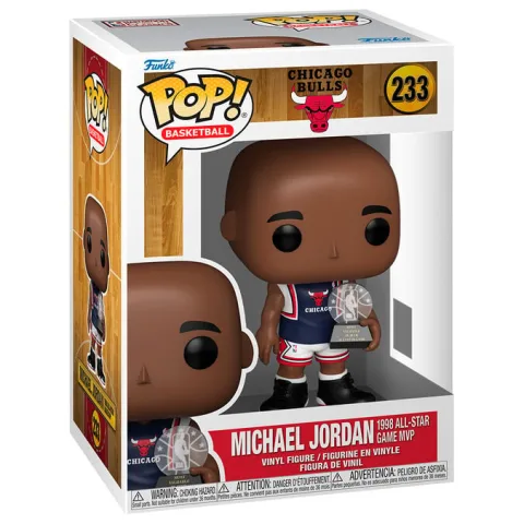 Michael Jordan MVP do All-Star Game de 1998 em Figura Funko POP! dos Chicago Bulls