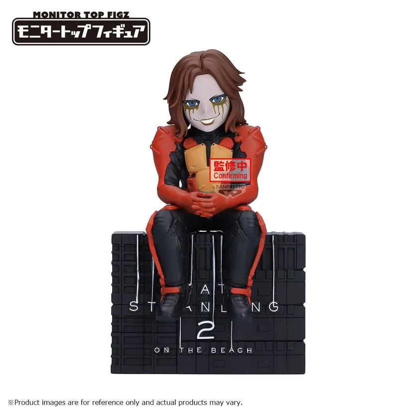Higgs de Death Stranding 2: On the Beach numa figura Banpresto de 12 cm. Um dos vilões mais marcantes de Hideo Kojima para a tua coleção. Descobre já!