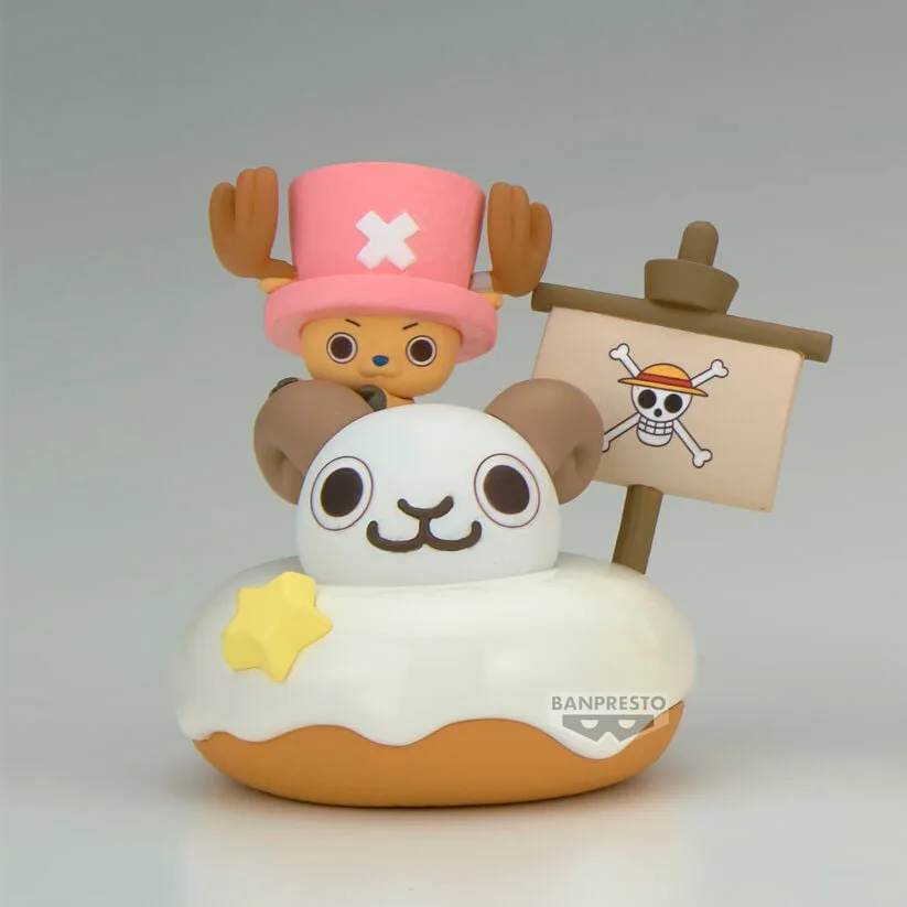 numa mini figura de One Piece com 6 cm da Banpresto. Charme em formato pequeno. Descobre já!