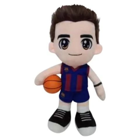 Peluche Jogador de Basquetebol FC Barcelona com 36 cm