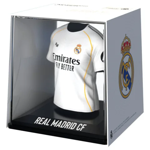 Descobre a mini camisola do Real Madrid