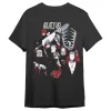 T-shirt Akatsuki Naruto Shippuden para adulto em 100% algodão. Veste as cores da organização ninja mais temida do anime no teu dia a dia. Descobre já!