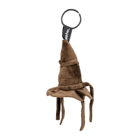Porta-chaves de peluche Chapéu Seletor de Harry Potter com 10 cm. Leva a magia de Hogwarts nas chaves ou na mochila