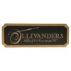 Decora com a placa Ollivanders Harry Potter em metal preto
