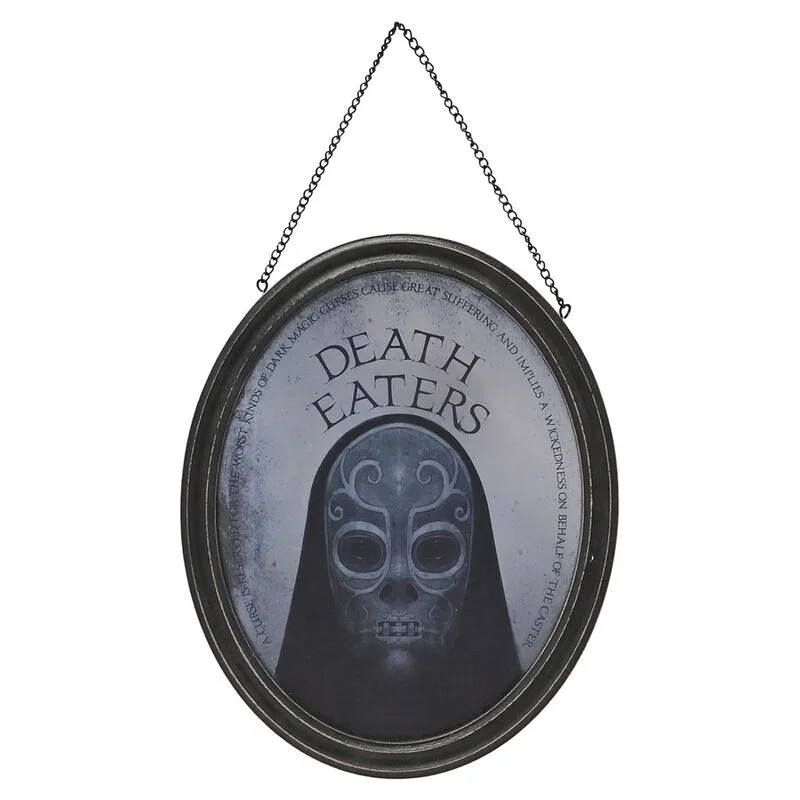 Placa espelho Devorador da Morte Dark Arts Harry Potter da Widdop & Co