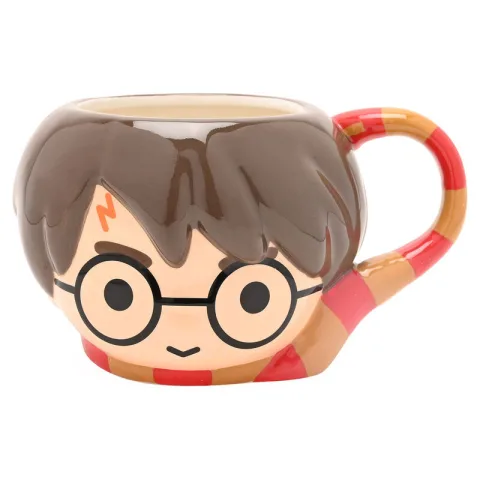 Caneca 3D Harry Potter em cerâmica