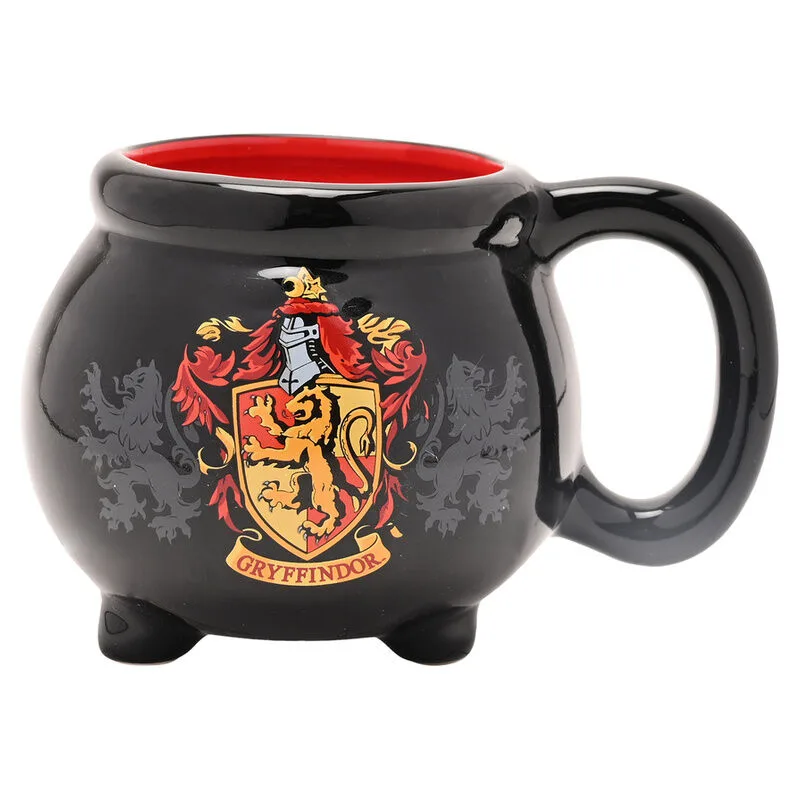 Caneca caldeirão Gryffindor Harry Potter em cerâmica