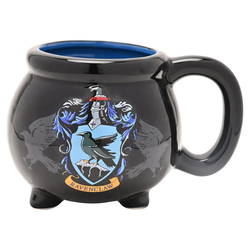 Caneca caldeirão Ravenclaw Harry Potter em cerâmica