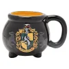 Caneca Hufflepuff Harry Potter em forma de caldeirão