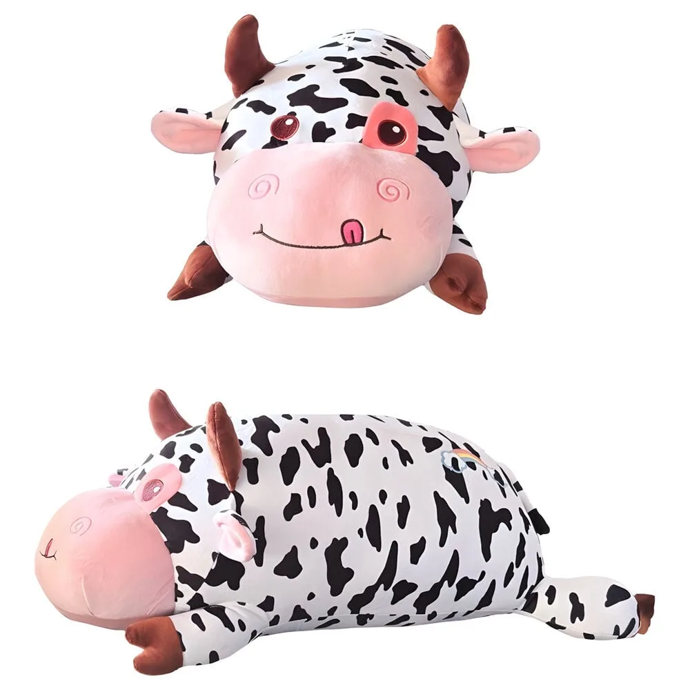 Peluche vaca simpática com 45 cm