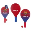 Raquetes de Praia FC Barcelona em madeira com bola incluída