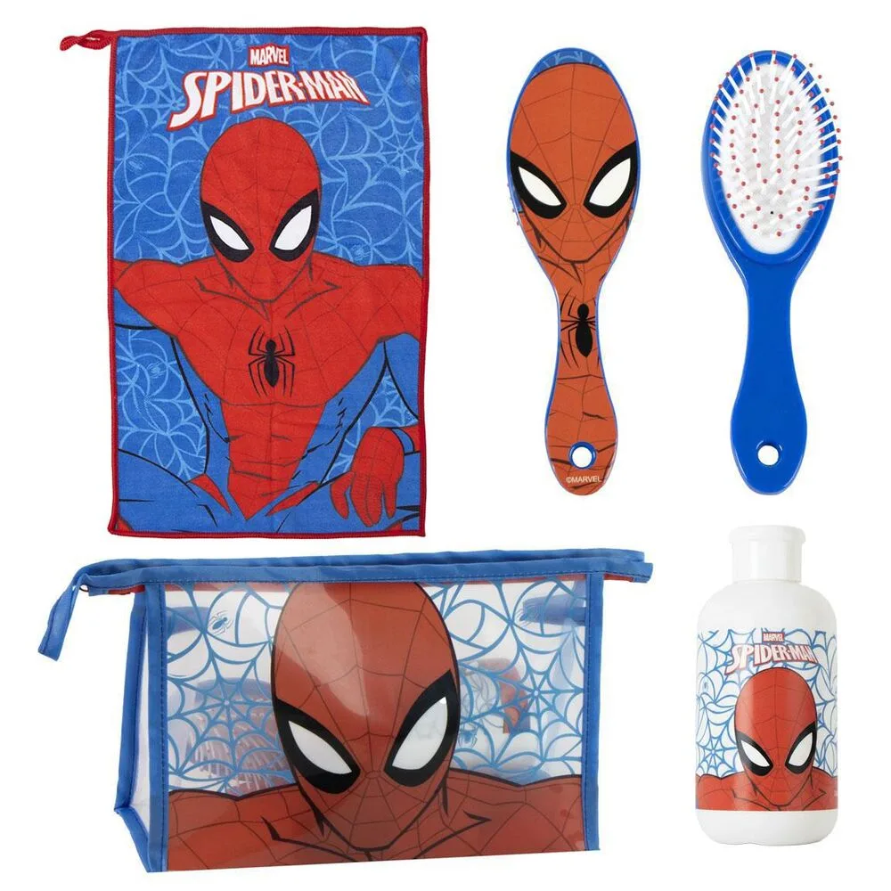 Conjunto de nécessaire de higiene do Homem-Aranha da Marvel
