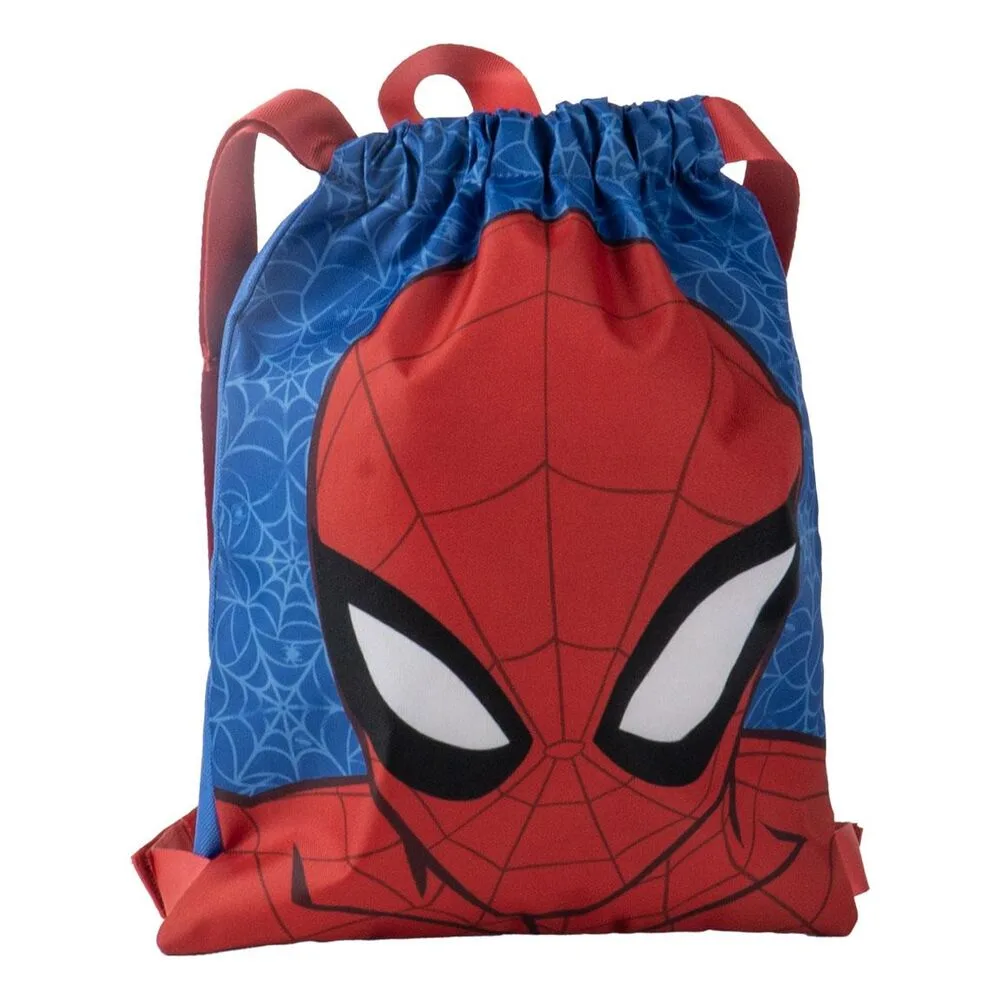 Saco de cordões do Homem-Aranha da Marvel em poliéster