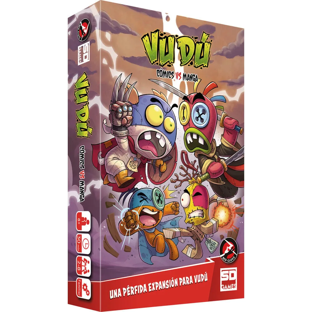 Junta super-heróis do multiverso à tua partida com a Expansão Vudú Comics vs Manga