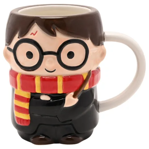 Caneca 3D Harry Potter de 350 ml em cerâmica