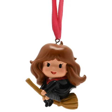 Enfeite de Natal Hermione Granger de Harry Potter para a tua árvore. Junta-o ao trio dourado e dá um toque mágico às festas. Encontra já o teu!