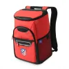 Mochila térmica para alimentos do Atlético de Madrid em ripstop com revestimento de TPE. Transporta a refeição com as mãos livres e as cores do clube. Explora!
