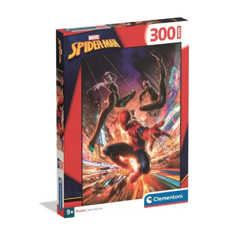 Puzzle do Homem-Aranha da Marvel com 300 peças e 48