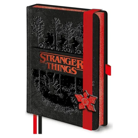Caderno A5 Premium de Stranger Things
