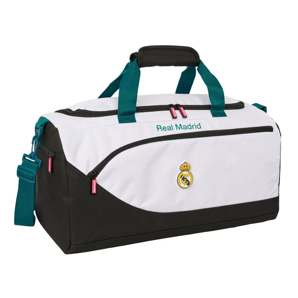 Saco de desporto Real Madrid 26/27 de 50 cm com bolsos laterais