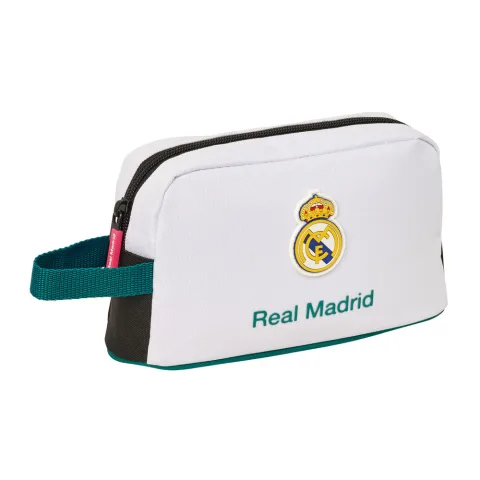 Lancheira térmica Real Madrid 26/27 com interior em alumínio que ajuda a manter os alimentos frios ou quentes. Perfeita para o lanche. Descobre-a!