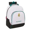 Mochila adaptável Real Madrid 26/27 de 42 cm com bolso frontal grande