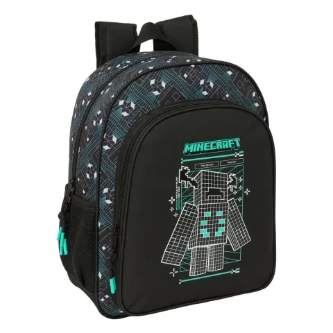 Leva Minecraft para as aulas com a mochila Screen de 38 cm: bolsos laterais