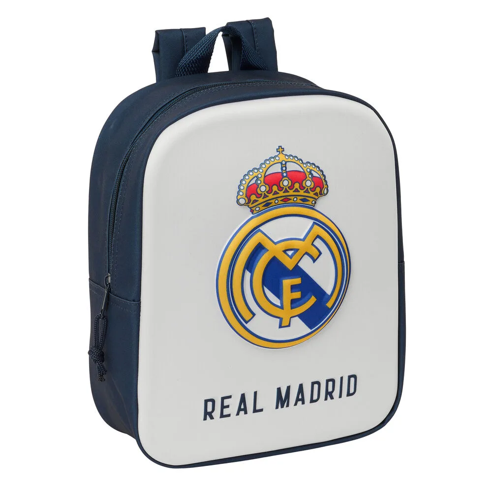 Mochila 3D Real Madrid com 27 cm