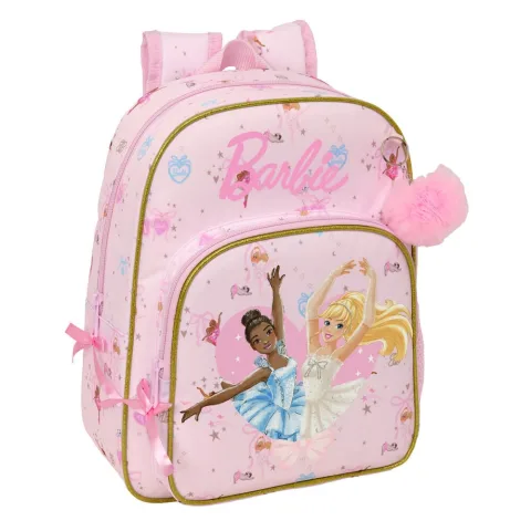 A Mochila Ballet Barbie 34 cm da Safta é compacta e confortável para os mais novos. Adaptável a carrinho