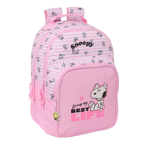 Mochila Snoopy de 42 cm da Safta