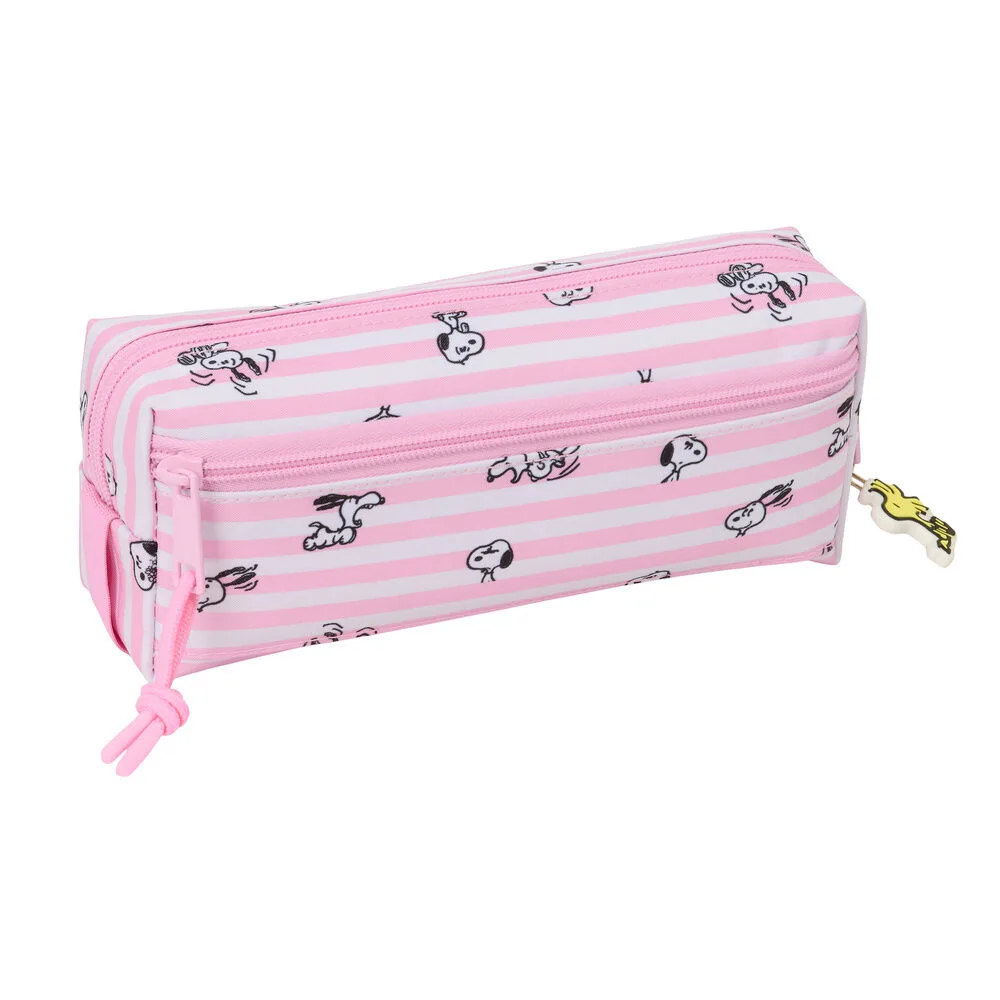com três compartimentos de fecho e elástico traseiro para o caderno. Compra um estojo prático para as aulas.