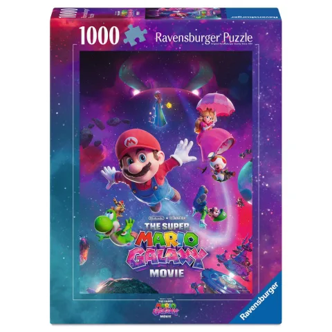 Puzzle de 1000 peças de Super Mario Galaxy: O Filme
