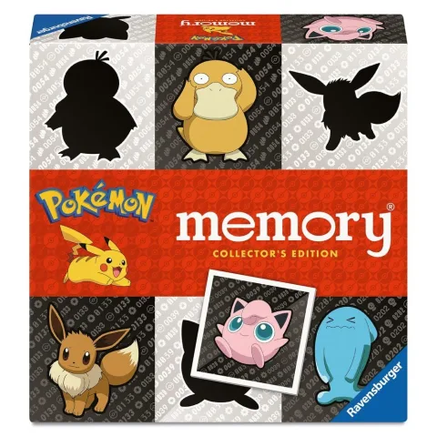 Collector's memory Pokémon da Ravensburger: jogo de memória de colecionador para 2 a 8 jogadores