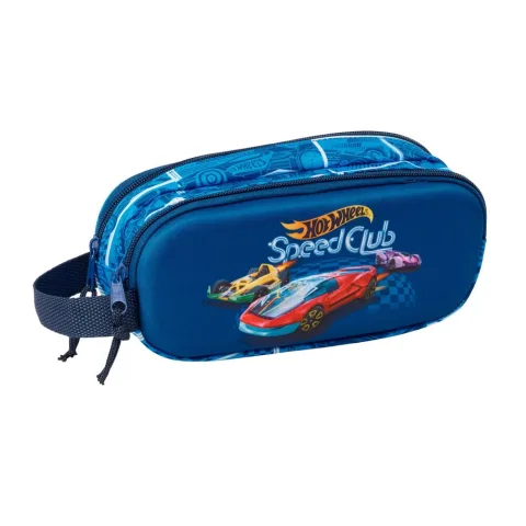 Organiza o material com o Estojo 3D Hot Wheels da Safta