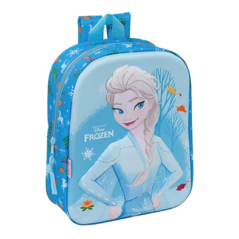 Descobre a Mochila 3D Frozen Disney Safta de 27 cm