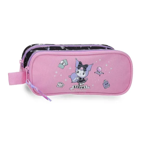 Nécessaire Kuromi Hello Kitty Fortune Telling em poliéster