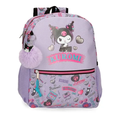 Mochila Kuromi Retropop de 33 cm da Joumma Bags